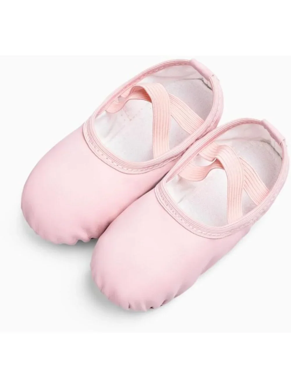 Professional Dance Slippers for Kids - Close-Fit PU Ballet Shoes for Girls